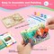 DIY Crafts Kit for Kids Build & Paint Your Own Wooden Craft - Sea Turtle, Fish with Unique Story Backdrop 2 Pack Wood Art Craft Set Painting Activity for Boy & Girl Ages 6 7 8 and Up